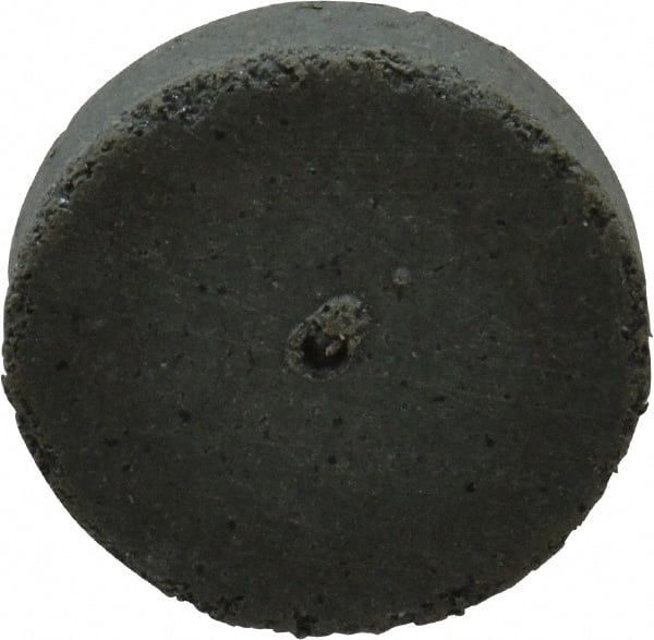 Cratex - 7/8" Diam x 1/16" Hole x 3/16" Thick, Surface Grinding Wheel - Silicon Carbide, Coarse Grade, 25,000 Max RPM, Rubber Bond, No Recess - Exact Tooling