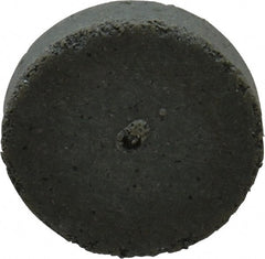 Cratex - 7/8" Diam x 1/16" Hole x 3/16" Thick, Surface Grinding Wheel - Silicon Carbide, Coarse Grade, 25,000 Max RPM, Rubber Bond, No Recess - Exact Tooling