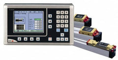 Fagor - 2 Axis, 8" X-Axis Travel, 80" Z-Axis Travel, Turning DRO System - 0.0002", 0.0005", 0.001" Resolution, 10µm Accuracy, LCD Color Display - Exact Tooling