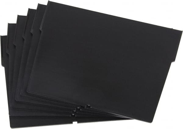 Quantum Storage - 6.6" Wide x 4-1/2" High, Black Bin Divider - Use with Quantum Storage Systems - QSB202, 204, 206 - Exact Tooling