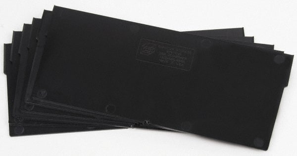 Quantum Storage - 11.1" Wide x 4-1/2" High, Black Bin Divider - Use with Quantum Storage Systems - QSB209, 210, 216 - Exact Tooling