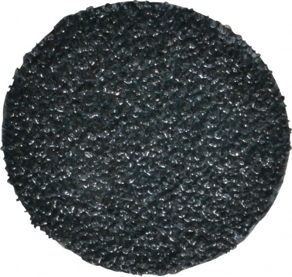 Tru-Maxx - 2" Disc Diam, 36 Grit, Zirconia Alumina Quick Change Disc - Type S Attaching System, Coated, Blue, Coarse Grade - Exact Tooling