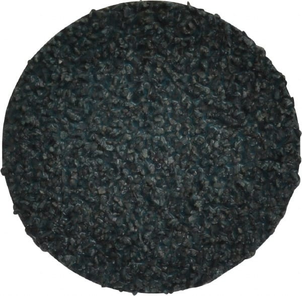 Tru-Maxx - 2" Disc Diam, 24 Grit, Zirconia Alumina Quick Change Disc - Type R Attaching System, Coated, Blue, Very Coarse Grade - Exact Tooling