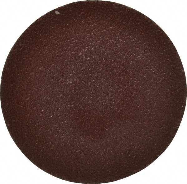 Tru-Maxx - 3" Disc Diam, 60 Grit, Aluminum Oxide Quick Change Disc - Type S Attaching System, Coated, Maroon, Medium Grade - Exact Tooling