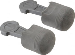 3M - Reusable, Uncorded, 29 dB Earplugs - Gray, No Roll - Exact Tooling