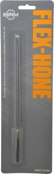 Brush Research Mfg. - 0.198" to 0.217" Bore Diam, Diamond Flexible Hone - Extra Fine, 8" OAL - Exact Tooling
