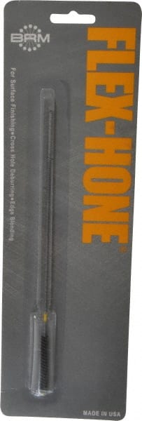 Brush Research Mfg. - 3/16" to 0.197" Bore Diam, Diamond Flexible Hone - Extra Fine, 8" OAL - Exact Tooling