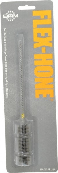 Brush Research Mfg. - 0.553" to 5/8" Bore Diam, Diamond Flexible Hone - Extra Fine, 8" OAL - Exact Tooling
