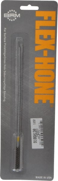 Brush Research Mfg. - 0.218" to 0.234" Bore Diam, Diamond Flexible Hone - Extra Fine, 8" OAL - Exact Tooling