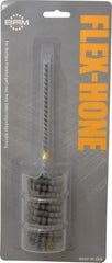 Brush Research Mfg. - 1-1/4" to 1-3/8" Bore Diam, Diamond Flexible Hone - Extra Fine, 8" OAL - Exact Tooling