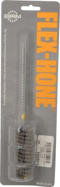 Brush Research Mfg. - 7/8" to 15/16" Bore Diam, Diamond Flexible Hone - Extra Fine, 8" OAL - Exact Tooling