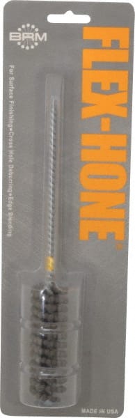 Brush Research Mfg. - 26/33" to 7/8" Bore Diam, Diamond Flexible Hone - Extra Fine, 8" OAL - Exact Tooling
