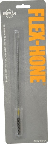 Brush Research Mfg. - 0.235" to 1/4" Bore Diam, Diamond Flexible Hone - Extra Fine, 8" OAL - Exact Tooling