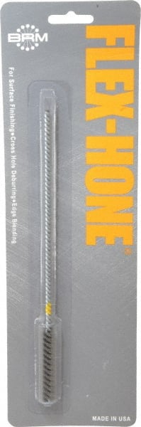 Brush Research Mfg. - 0.277" to 0.315" Bore Diam, Diamond Flexible Hone - Extra Fine, 8" OAL - Exact Tooling