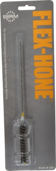Brush Research Mfg. - 0.434" to 0.472" Bore Diam, Diamond Flexible Hone - Extra Fine, 8" OAL - Exact Tooling