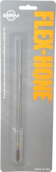 Brush Research Mfg. - 0.157" to 0.177" Bore Diam, Diamond Flexible Hone - Extra Fine, 6" OAL - Exact Tooling