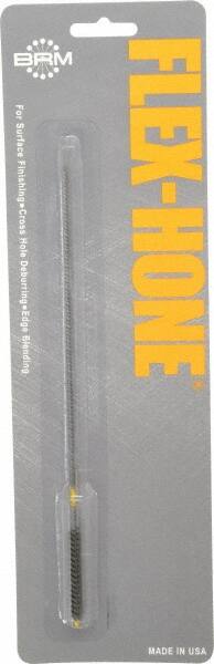 Brush Research Mfg. - 0.198" to 0.217" Bore Diam, Diamond Flexible Hone - Extra Fine, 8" OAL - Exact Tooling