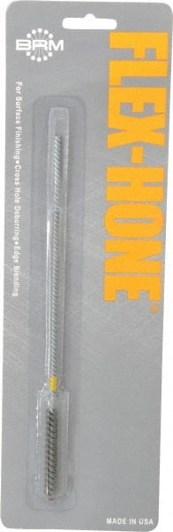 Brush Research Mfg. - 1/4" to 0.276" Bore Diam, Diamond Flexible Hone - Extra Fine, 8" OAL - Exact Tooling