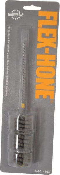 Brush Research Mfg. - 15/16" to 1" Bore Diam, Diamond Flexible Hone - Extra Fine, 8" OAL - Exact Tooling