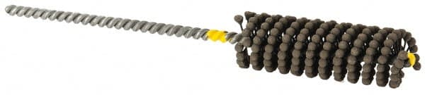 Brush Research Mfg. - 26/33" to 7/8" Bore Diam, Diamond Flexible Hone - Extra Fine, 8" OAL - Exact Tooling