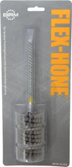 Brush Research Mfg. - 1-1/4" to 1-3/8" Bore Diam, Diamond Flexible Hone - Extra Fine, 8" OAL - Exact Tooling