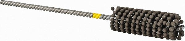 Brush Research Mfg. - 3/4" to 0.787" Bore Diam, Diamond Flexible Hone - Extra Fine, 8" OAL - Exact Tooling
