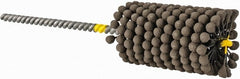 Brush Research Mfg. - 1-3/8" to 1-1/2" Bore Diam, Diamond Flexible Hone - Extra Fine, 8" OAL - Exact Tooling