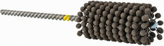 Brush Research Mfg. - 1-1/4" to 1-3/8" Bore Diam, Diamond Flexible Hone - Extra Fine, 8" OAL - Exact Tooling