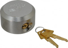 American Lock - Keyed Alike Padlock - 3/8" Shackle Diam, Steel - Exact Tooling