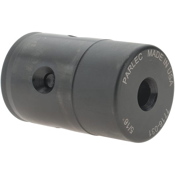 Parlec - 0.318" Tap Shank Diam, 0.238" Tap Square Size, 5/16" Tap, - 0.7" Projection, 1-1/4" Shank OD, Series Numertap 770 - Exact Tooling