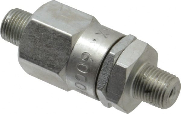 PRO-LUBE - Nickel Plated Steel Grease Gun Swivel - Exact Tooling