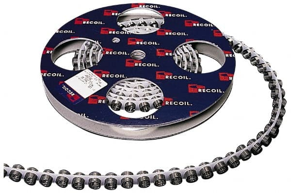 Recoil - Screw-Locking Inserts; Thread Size: #6-32 ; Overall Insert Length (Decimal Inch): 0.2070 ; Tang: Yes ; Tang: Tangless ; Length to Diameter Ratio: 1-1/2D ; Length to Diameter Ratio: 1-1/2D - Exact Tooling