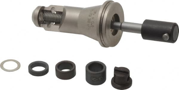 Recoil - M5x0.80 Thread Size, Metric Coarse Front End Assembly Thread Insert Power Installation Tools - Strip Feed Inserts Compatible, Set Includes: Cushion, Shims & Spacers - Exact Tooling