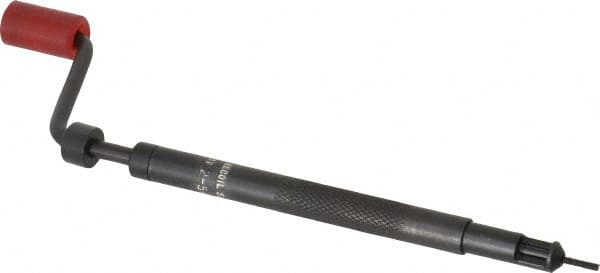 Recoil - #2-56, Tanged Insert Compatible, Prewinder Thread Insert Hand Installation Tool - Type V Prewinder, UNC Thread - Exact Tooling