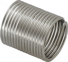 Recoil - 7/8-14 UNF, 1.312" OAL, Free Running Helical Insert - 15-1/2 Free Coils, Tanged, Stainless Steel, 1-1/2D Insert Length - Exact Tooling