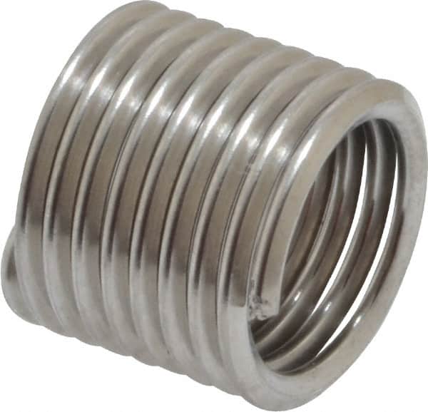 Recoil - M9x1.25 Metric Coarse, 13-1/2" OAL, Free Running Helical Insert - Tanged, Stainless Steel, 1-1/2D Insert Length - Exact Tooling