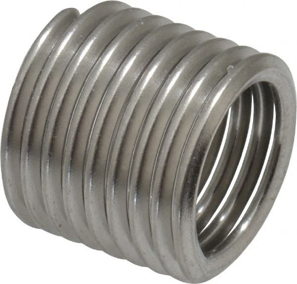Recoil - M12x1.75 Metric Coarse, 18" OAL, Free Running Helical Insert - 8-1/4 Free Coils, Tanged, Stainless Steel, 1-1/2D Insert Length - Exact Tooling