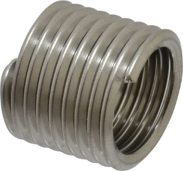 Recoil - M18x2.50 Metric Coarse, 27" OAL, Free Running Helical Insert - 8-7/8 Free Coils, Tanged, Stainless Steel, 1-1/2D Insert Length - Exact Tooling