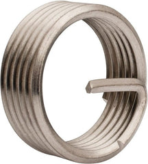 Recoil - 3/4-14 NPT, 0.553" OAL, Free Running Helical Insert - 5-5/8 Free Coils, Tanged, Stainless Steel, 1-1/2D Insert Length - Exact Tooling