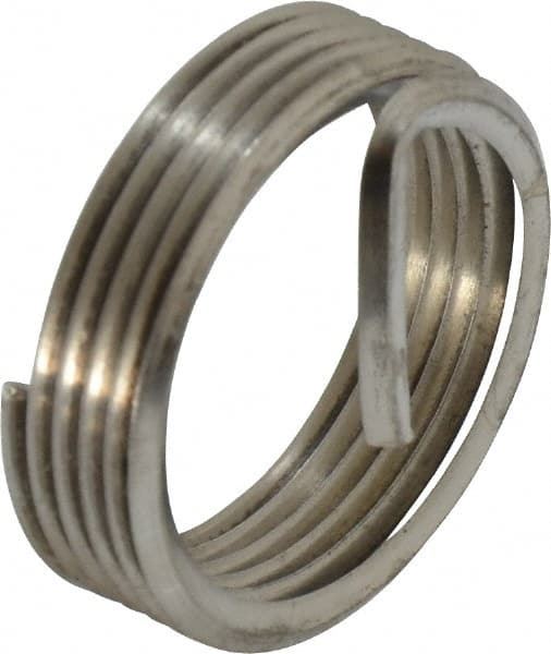 Recoil - 1 - 11-1/2 NPT, 0.661" OAL, Free Running Helical Insert - 5-1/2 Free Coils, Tanged, Stainless Steel, 1-1/2D Insert Length - Exact Tooling