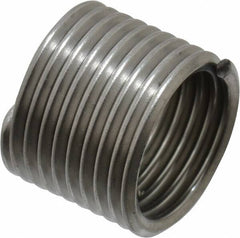 Recoil - M12x1.50 Metric Fine, 18" OAL, Free Running Helical Insert - 9-5/8 Free Coils, Tanged, Stainless Steel, 1-1/2D Insert Length - Exact Tooling