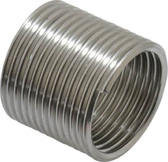 Recoil - M16x1.50 Metric Fine, 24mm OAL, Free Running Helical Insert - 13-1/8 Free Coils, Tanged, Stainless Steel, 1-1/2D Insert Length - Exact Tooling