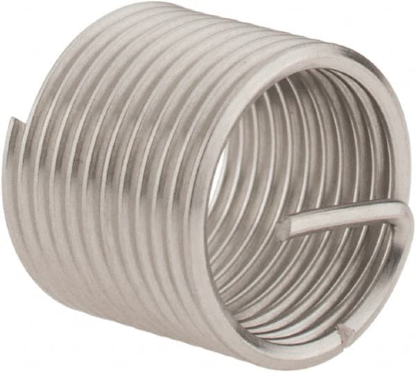 Recoil - M14x1.25 Metric Fine, 3/4" OAL, Free Running Helical Insert - Tanged, Stainless Steel - Exact Tooling