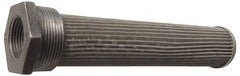 Flow Ezy Filters - 100 Mesh, 19 LPM, 5 GPM, 1" Diam, Male/Female Tank Mounted Strainer - 1 x 1/2 Port NPT, 5.4" Long - Exact Tooling