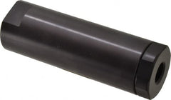 Flow Ezy Filters - 3/8 NPT Thread, 40 Micron, 1.6" Outside Diam, 4.9" Long, Stainless Steel Wire Cloth Media, Filter Assembly - Anodized Aluminum - Exact Tooling