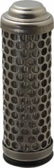 Flow Ezy Filters - 238 Micron, 1" Outside Diam, 3.4" Long, Stainless Steel Wire Cloth Media, Filter Element - 0.6" Inside Diam, Stainless Steel - Exact Tooling