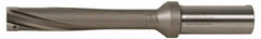 Kennametal - Series KSEM Plus, Head Connection FDS32, 5xD, 38.1mm Shank Diam, Drill Body - SSF Toolholder, 311.25mm OAL, 8.5" Drill Body Length, 6.1" Flute Length, Whistle Notch Shank, Through Coolant - Exact Tooling