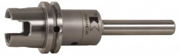 Kennametal - KM63XMZ Modular Connection, 12mm Hole Diam, Hydraulic Tool Holder/Chuck - 19.5mm Nose Diam, 170mm Projection, 36mm Clamp Depth, 15,000 RPM, Through Coolant - Exact Tooling