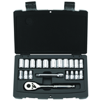 STANLEY® 1/4" Drive 20 Piece Mechanic's Tool Set - Exact Tooling