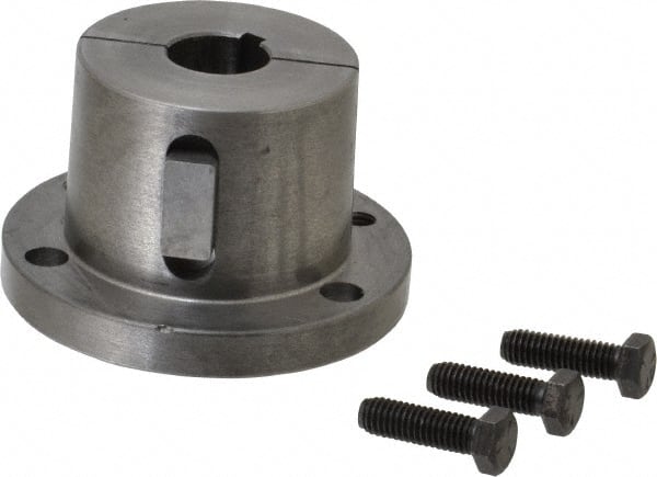 Browning - 1" Bore, 1/4" Wide Keyway, 1/8" Deep Keyway, Q Sprocket Bushing - 2.766 to 2-7/8" Outside Diam, For Use with Split Taper Sprockets & Sheaves - Exact Tooling